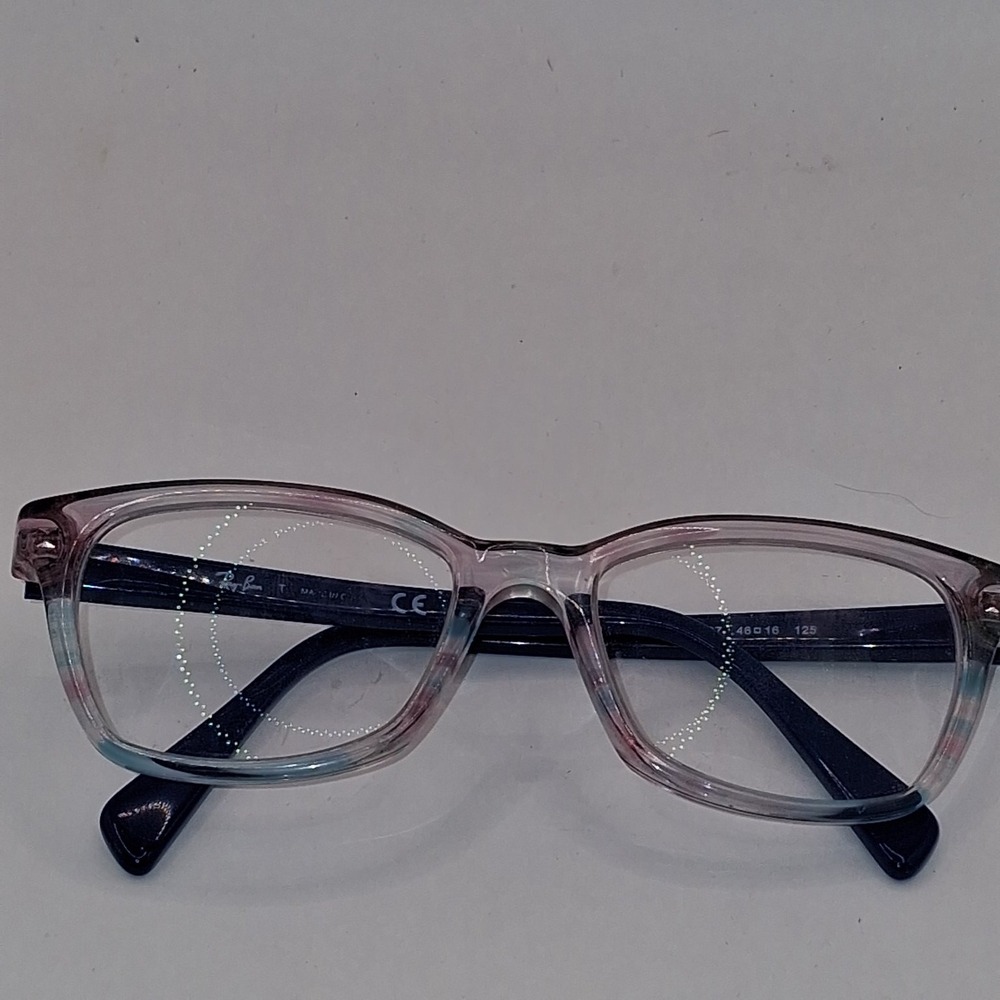 Ray-Ban RB 1591 Eyeglasses Frame 46-16-125 Multi-color Dark Blue